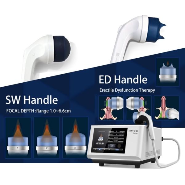 Gomecy Focus Shockwave Therapy Soft Type Shockwave Extracorporeal Shock Wave Therapy Machine