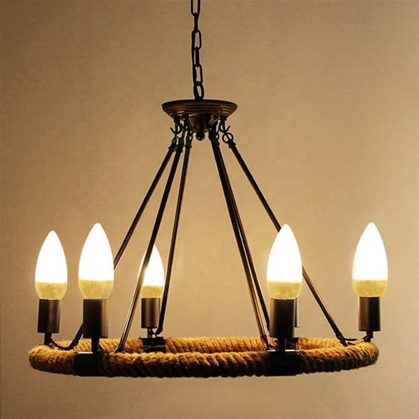 5W 6W 7W 8W C37 E27 E14 LED Lighting Bulb , LED Candle Light 3000K 6500K