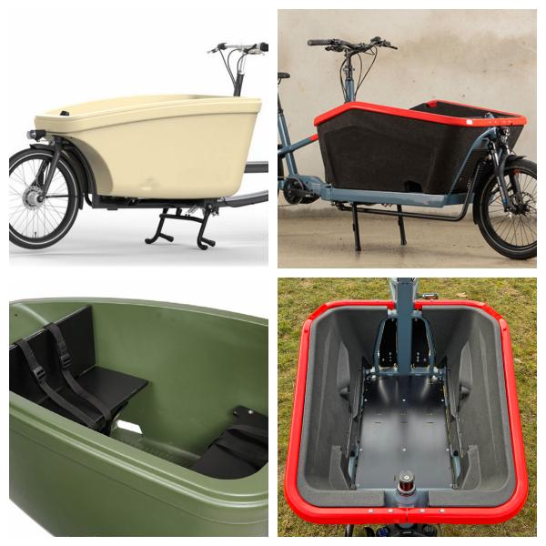 Vélo rotatif Molda Cargo Vélo rotatif de moulage de fret Vélo de section de produit