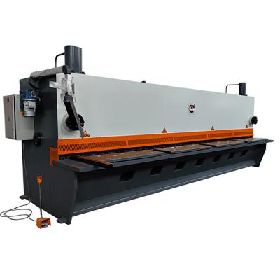Nova máquina de corte de guilhotina de design europeu com ajuste automático de 10x6000mm
