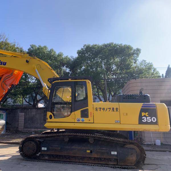 All Terrain Used Excavating Equipment KOMATSU 350 For Engineering Construction