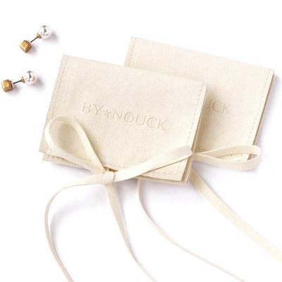 Swatch Color Mini Suede Jewelry Pouches Envelope Bag Waterproof With Flap