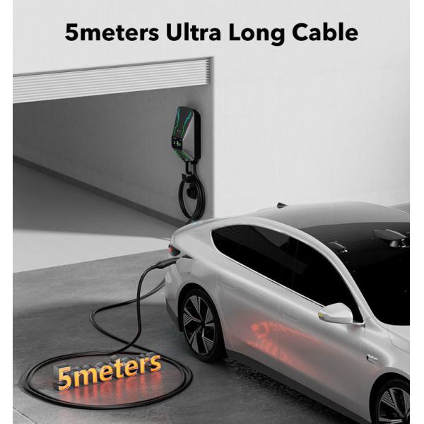 EU-AC07 Низкая цена 32A 7kw Европейский стандартный электрический зарядник типа 2 Автостанция Ev Быстрая зарядка