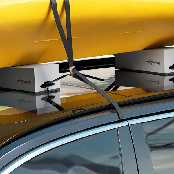 EVA Foam Roof Rack Pads for Lakes Rivers WOOWAVE Deluxe Kayak Carrier Kit 12 inches