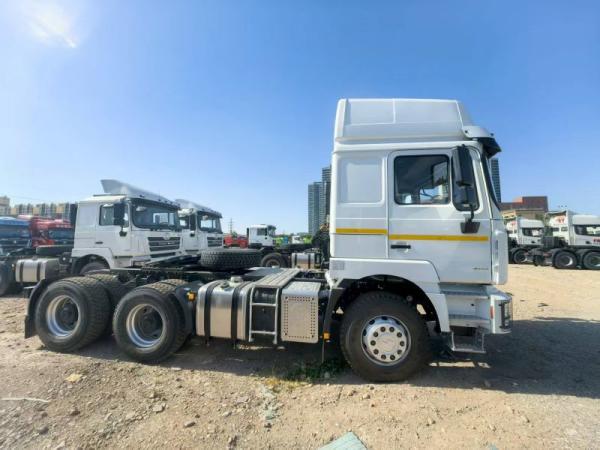 Camión volquete SHACMAN F3000 6X4 430HP para trabajo pesado, cabina doble litera