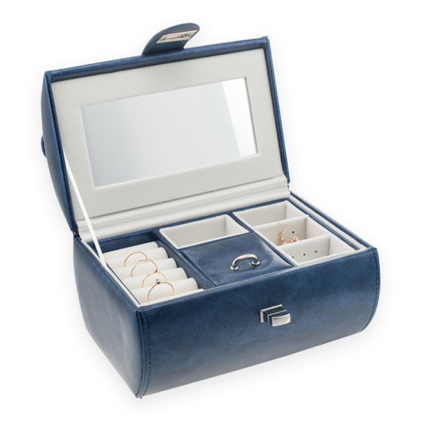 Custom Necklace Presentation Box , Portable Video Jewelry Box Small Size