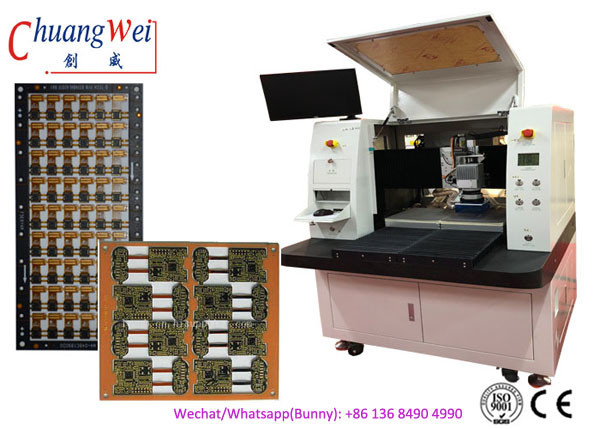 PCB Depanel,PCB Depanelizer with High Cutting Precision Optional 15W 17W UV Laser