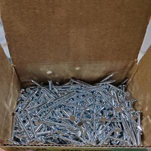 14mm Electro Galvanized Nails Diamond Point Strong High Carbon Steel Nails