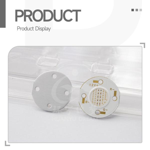 RGB 5W Low Power High radiation intensity CRI90 1807 Round COB LED Chip for Stage Light