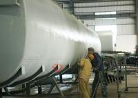 Special Vehicles Trailer Tanker Mixer Automatic Shot Blasting And Painting Line