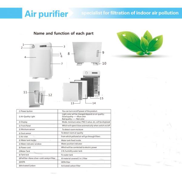 320m3/H Humidifier Air Purifiers
