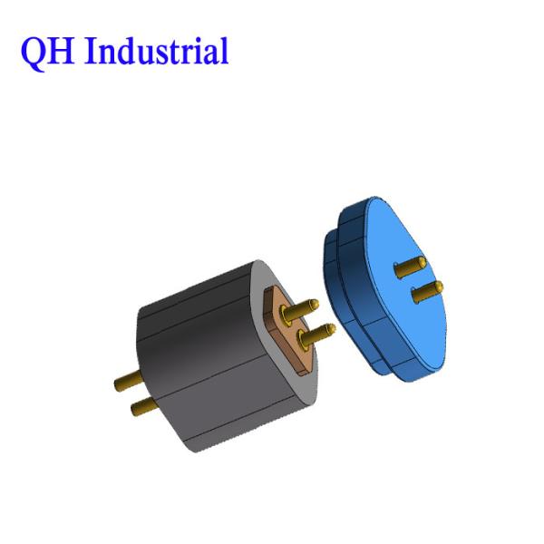 2Pin Steel Amphenol Vertical Type Pogo Pin Flat Pogo Pin 4Pin Pogo Pin Magnetic Connectors
