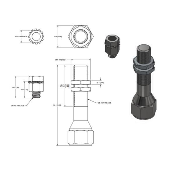 Industrial TopWorx Model MTS Magnetic Target Switch With 316L Stainless Steel Enclosure