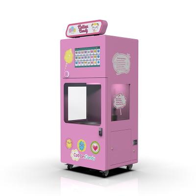 Máquina de venda automática automática de Floss dos doces do cartão de crédito da máquina de venda automática do algodão doce do OEM