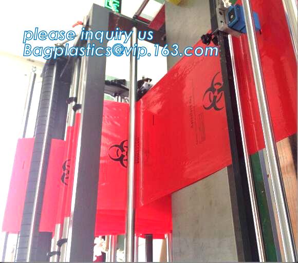 PE asbestos waste bags, Disposal Plastic Bag for Construction Waste, rubbish bag for asbestos fibers, bagplastics, bagea