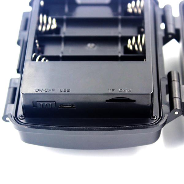 PR600B Mini Hunting Camera 12MP 1080p Waterproof Night Vision Wildlife Camera 940nm 120 Degree Wide Angle