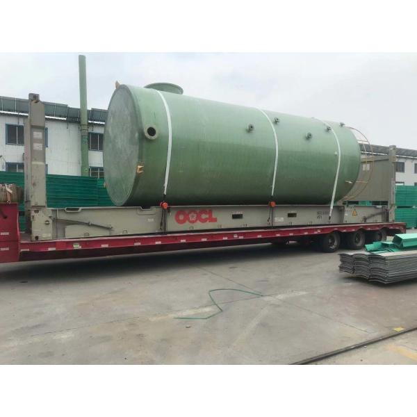 Стеклоткани танка 8CBM сосуд вертикальной FRP химической составной