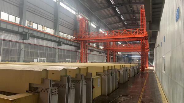 Multiple Electrical Cabinet Profiles Surface Treatment Vertical Anodizing Production Line