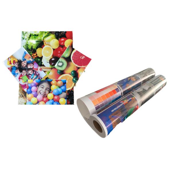 Смола покрыла большой формат водоустойчивого фото блеска бумажный