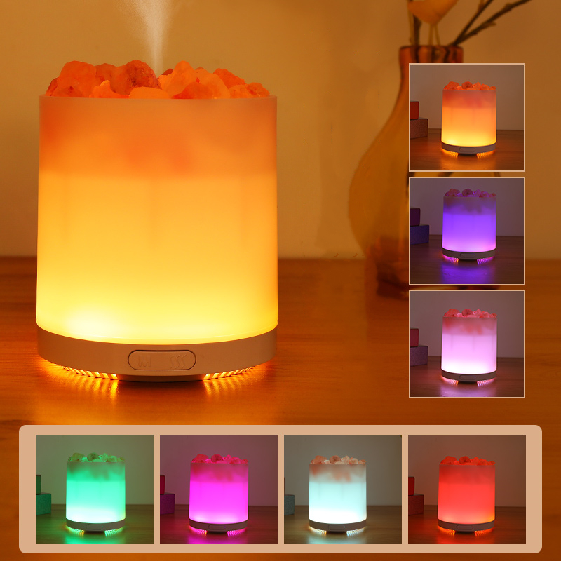 New Design Atmosphere Lamp Home Salt Stone Large Essential Oil Diffuser Ultrasonic Humidifier