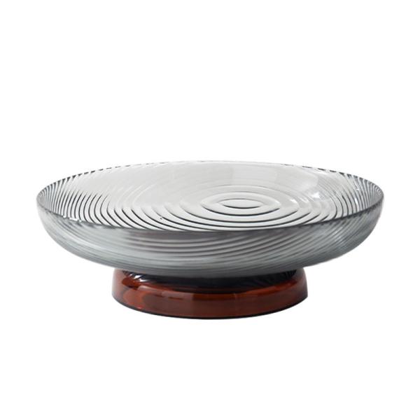 B2B Custom  logo & Size Glass Fruit Plates|Wholesale for Restaurants/Hotels | Factory Direct Bulk Order