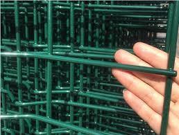 PVC Coated Welded Wire Mesh , Welded Wire Fence Panels For Security / Gardening