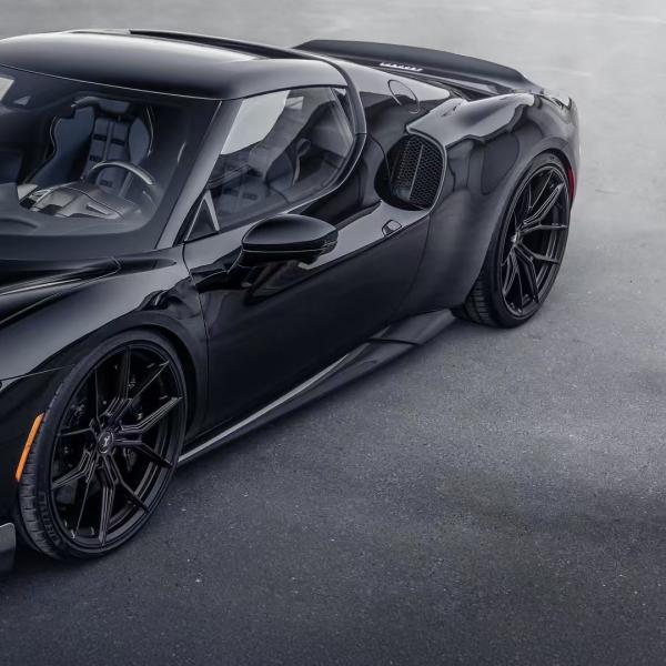 OEM Ferrari 296 Gtb Body Kit Carbon Fiber Body FY Style Side Skirt Body Kit