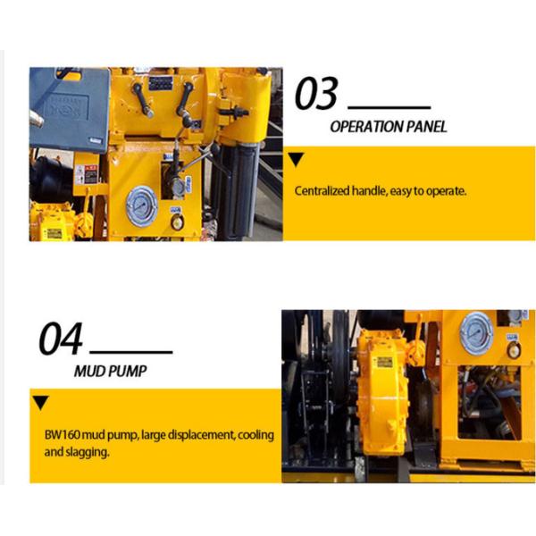 Машина снаряжения пустотелого сверла диаманта 200m колодца грунтовой воды