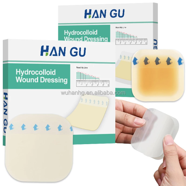 5x5 10x10 Medical Hydrocolloid Wound Dressing Waterproof Patch Bandages