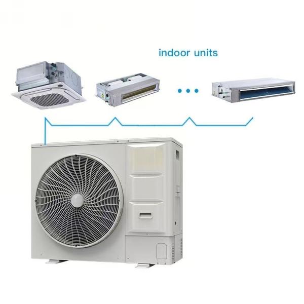 Mini Vrf Aircon Installation et entretien faciles Pompes à chaleur extérieures de 12 kW 220-240/1/50 R410A climatiseur