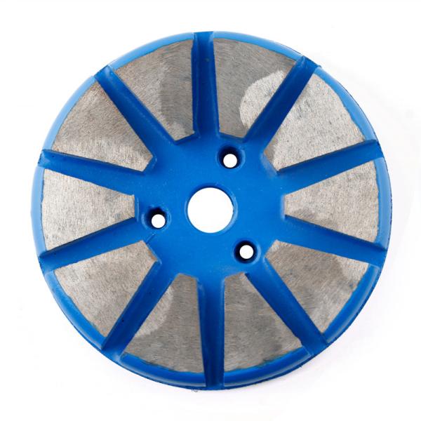 8 Inch 100mm Hole Granite Grinding Disc , Grit 30 Diamond Abrasive Block