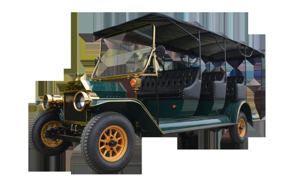 High Power Antique Electric Car 8 Seats With Curtis Controller