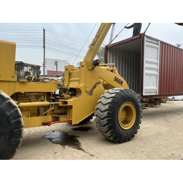 CAT 966H Wheel Loader Second-Hand Construction Machinery with 4 Wheel Drive at Best