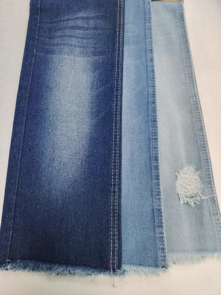 10.8oz TWILL style Cotton Polyester Denim Fabric with 10*7 Construction JSD3134 In-Stock Items