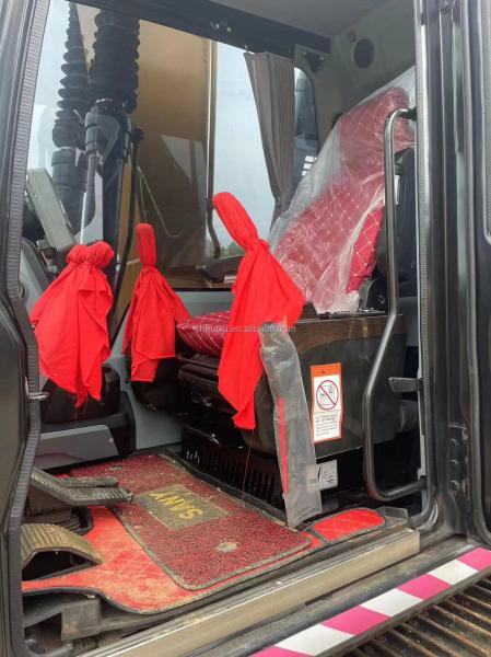 Used Sany 135 China Brand Mini Crawler Mounted Hydraulic Excavator