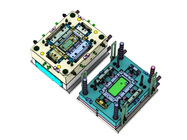 OEM / ODM:Custom Consumer Electronics Moulds / Battery cover (1*1) No.22683-A: Оригинальные формы для потребительской электроники