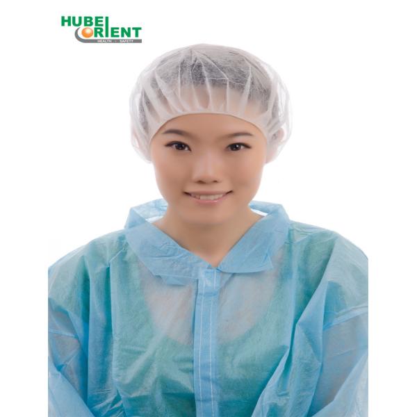 Устранимая хирургическая круглая крышка PP Nonwoven Bouffant главная