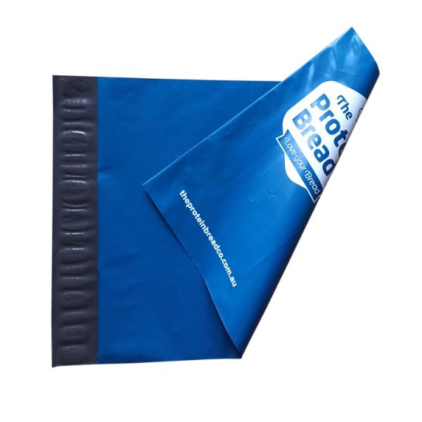14x18in 2.5mil blue print poly garment bags colored poly shipping bags large poly envelopes