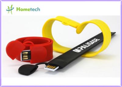 Mémoire à la mode d'entraînement d'instantané en vrac 4gb USB d'entraînement d'instantané d'USB de bracelet de claque de silicone