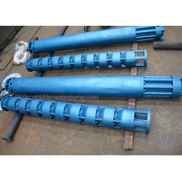 Electric Deep Well Submersible Pump Anti Corrosive 3 Phase 50hz / 60hz Frequency