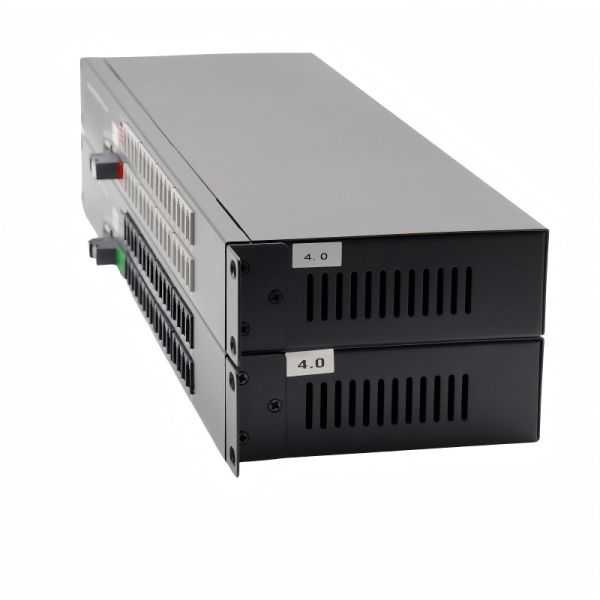 Telephone 32 Channel Fiber Optical Multiplexer Rackmount Long Distance Voice Transmission