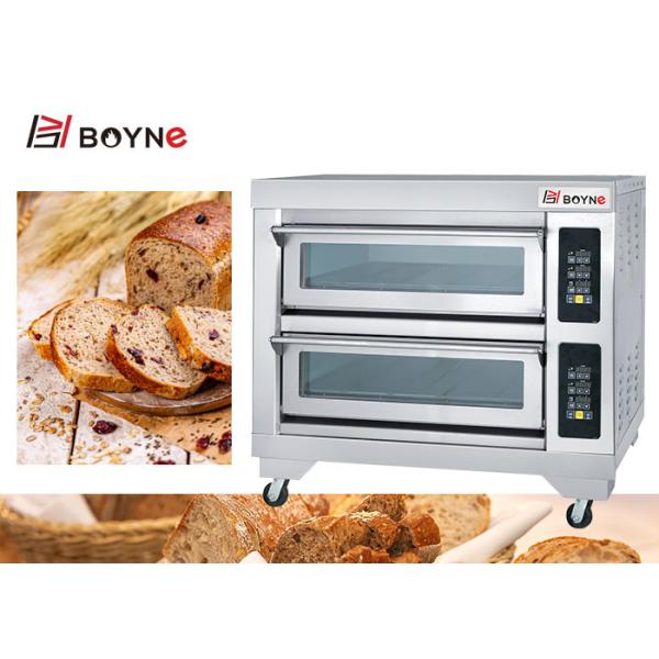 150kg 1220mm Electrical Commercial Bakery Kitchen Equipment 2 Layer 4 Trays Baking Oven
