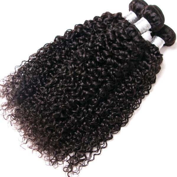 No Shedding Natural Peruvian Human Hair Weave For Undyed Black Extensions