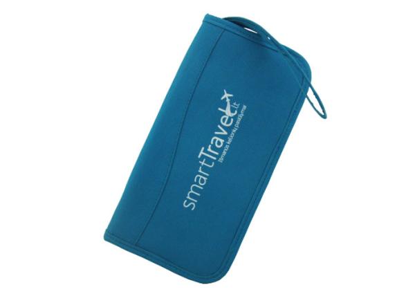 Portable Folding Travel Accessory Pouch With Customized Design / Logo