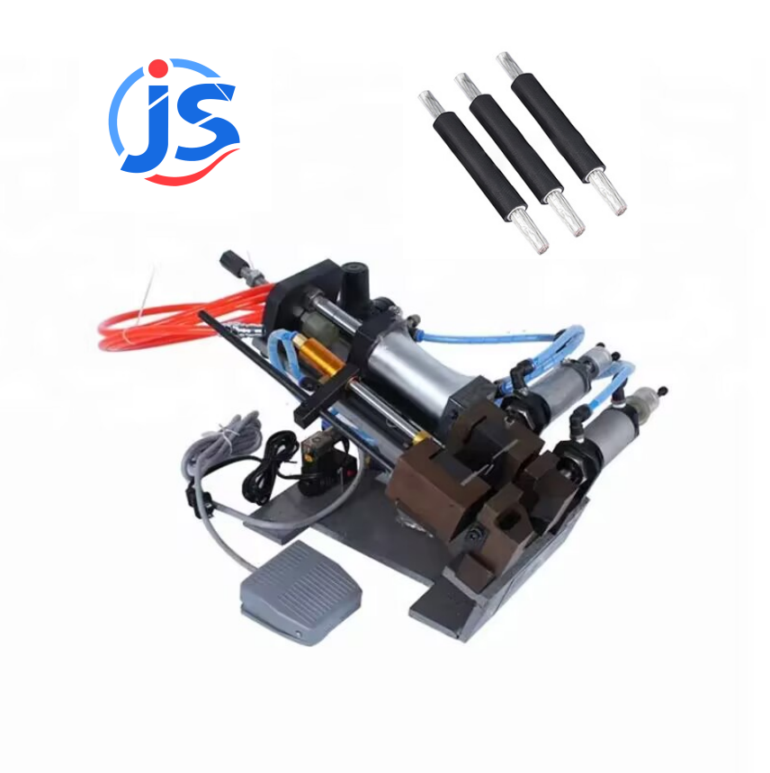 No Noise Semi Automatic Stripping Machine Pneumatic Aluminium Wire Stripping Machine High Efficiency