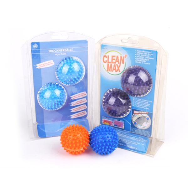 7cm Diameter Vinyl Pet Toys Felt Dryer Ball Commodity Gift Custom Design