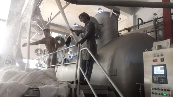 350m/Min Intelligent Towel Dyeing Machine Horizontal Dyeing Machine