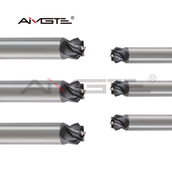 Industrial Step End Mill 4 Flutes For Mold Steel Die Making Precision Machining
