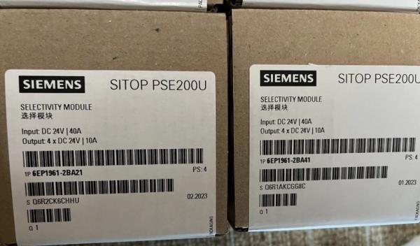 6EP1961-2BA41 Siemens SITOP PSE200U Selectivity Module Current Monitoring Relay