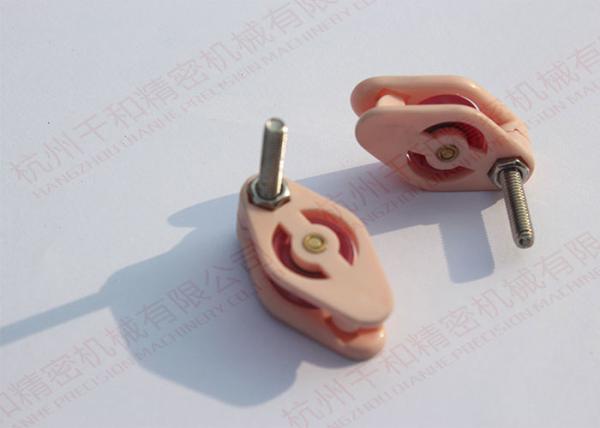 Black HRA 88  Plastic Cable pulley wheels With Bearings for wire winding machine